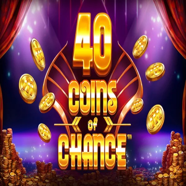 40 Coins of Chance online game logo by SYNOT Games on bet-onred-casino.com