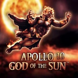 Official Slots logo: Apollo God of the Sun by Novomatic at BetOnRed Casino