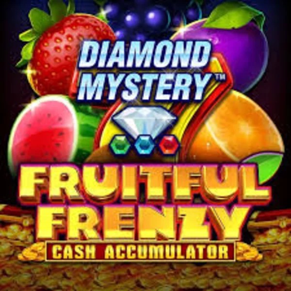 Diamond Mystery Fruitful Frenzy Cash Accumulator by Greentube, showcased at bet-onred-casino.com – game logo