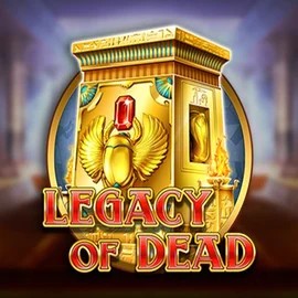 Legacy of Dead online game logo by Play’n GO on bet-onred-casino.com