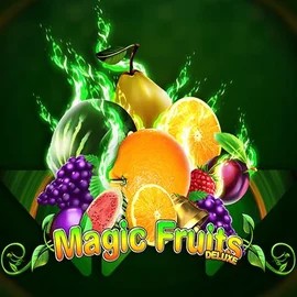 Magic Fruits Deluxe logo by Wazdan BetOnRed Casino